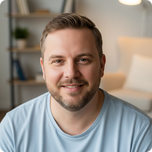 Porträt des Podcast-Hosts Max